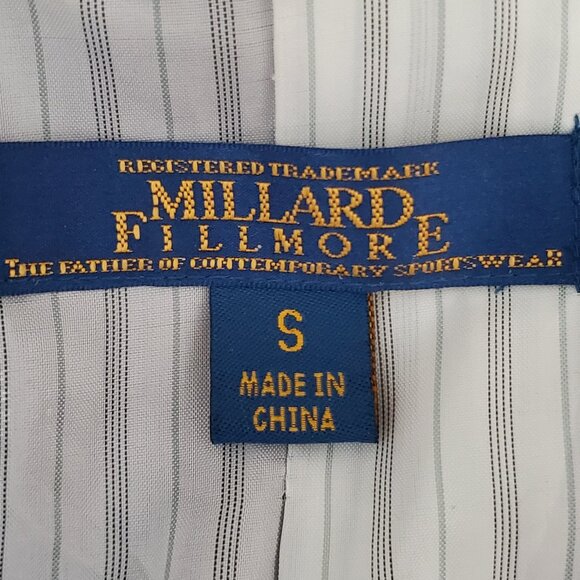 Millard Fillmore Purple Wool Blended Cropped Retro Jacket SZ S - Picture 4 of 8